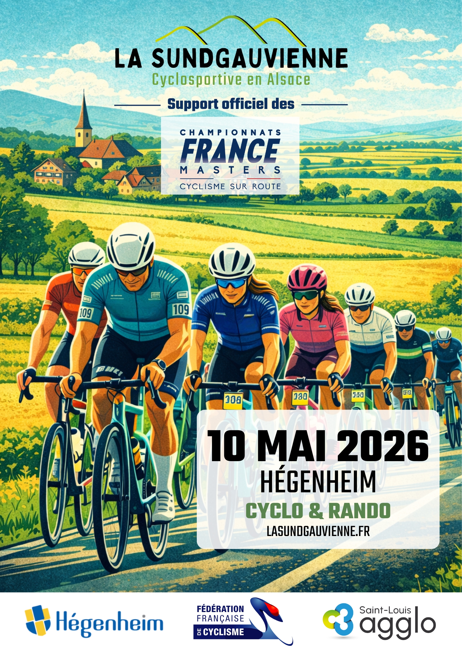 Affiche officielle La Sundgauvienne 2026